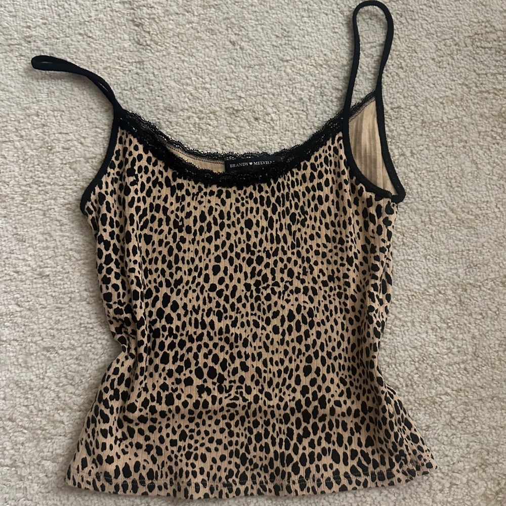 Leopard Print Brandy Cami Tank